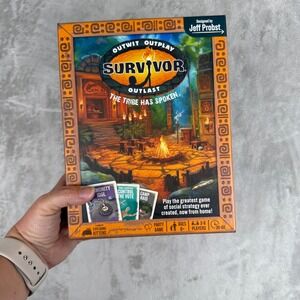 Survivor The Tribe Has Spoken Card Game Exploding Kittens Jeff Probst 2024 New